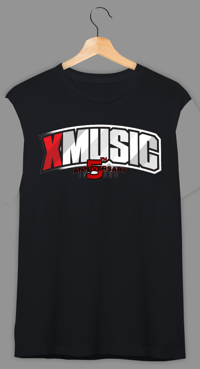 Image 3 of XMUSIC 5TH ANNIVERSARY - T SHIRTS-MUSCLE SHIRTS