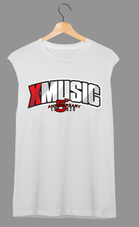 Image 4 of XMUSIC 5TH ANNIVERSARY - T SHIRTS-MUSCLE SHIRTS