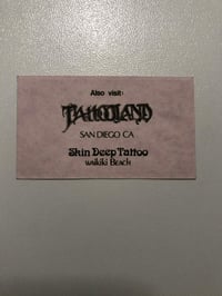 Image 2 of GTC Tattooland card