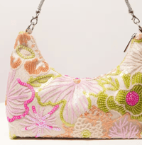 Image 3 of She Sparkles Shoulder Bag Green