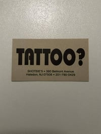 Image 1 of Shotsie’s card