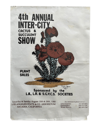 Image 1 of 1989 - 4th Annual Inter City Show 12"x18"