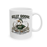 Image 4 of Silly Goose University Ceramic Mug — Goose Day 11oz & 15oz