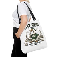 Image 10 of Silly Goose University Tote Bag — 'Goose Day • September 29th' College-Style Canvas Tote
