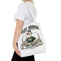 Image 25 of Silly Goose University Tote Bag — 'Goose Day • September 29th' College-Style Canvas Tote