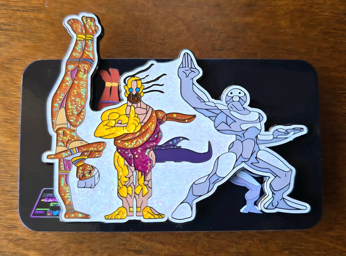 Image of 3S Kick, 3S Remy OR 3S Crew Enamel Pin