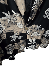 Image 3 of Vintage Ethnic Print Plus Size Blazer