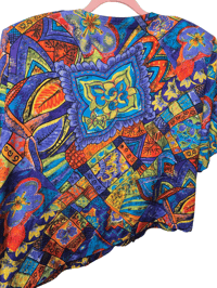 Image 10 of Vintage Colorful Size 20W Skirt Set