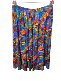 Image 8 of Vintage Colorful Size 20W Skirt Set