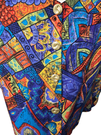 Image 6 of Vintage Colorful Size 20W Skirt Set