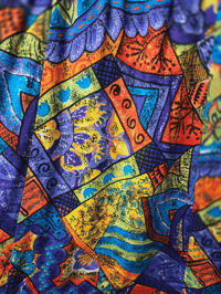 Image 13 of Vintage Colorful Size 20W Skirt Set