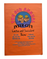 Image 1 of 1991 - 6th Annual Inter City Show  17.5"x23" #3