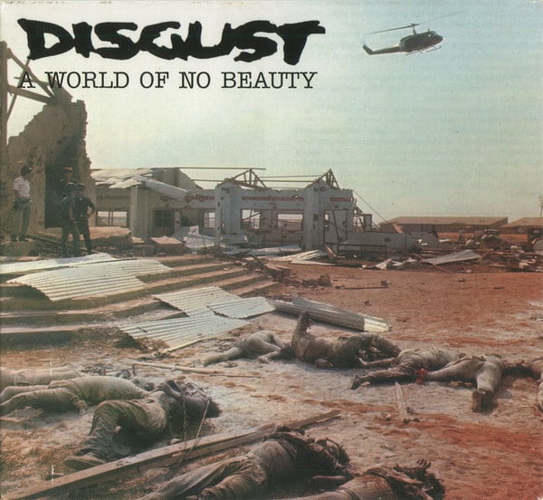 Image of DISGUST - World Of No Beauty - DOUBLE SPLATTER VINYL