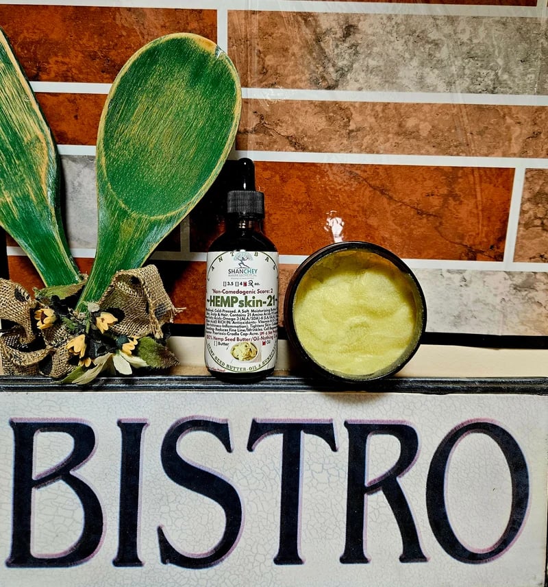 BODY BUTTERS. TamaNUskin! BLUEskin! LAVISHea! ALOEshea! AVOskin 18! NileRiverShea! HEMPskin!