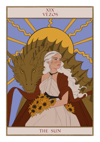 Image 1 of PREORDER - Stormborn Tarot Stickers