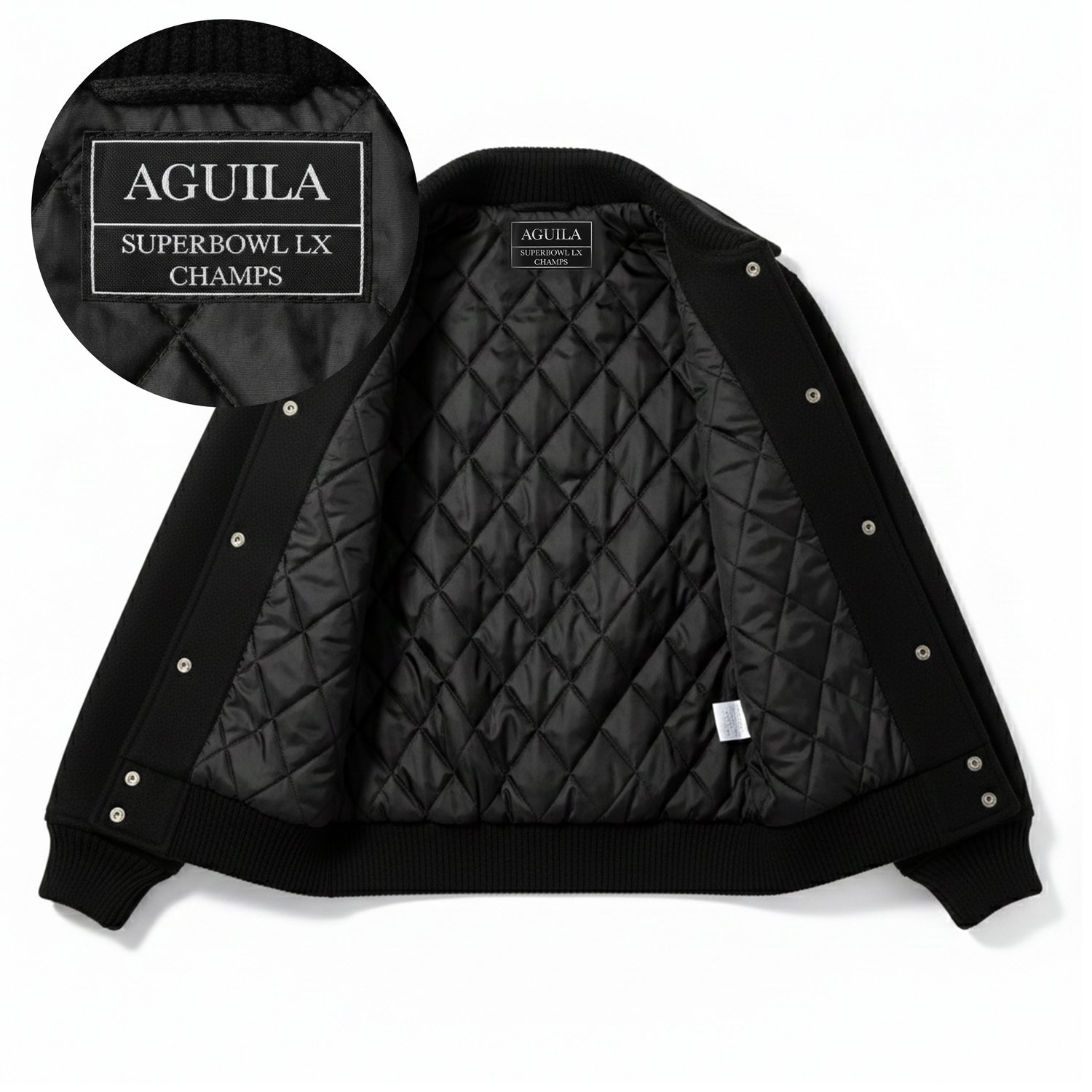 Image of AGUILA SUPER BOWL VARSITY JACKET PRESALE