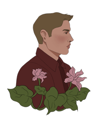 Image 1 of PREORDER - Dean and Cas Floral Stickers