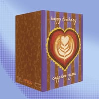 Image 2 of Caffeine Queen Greeting Card