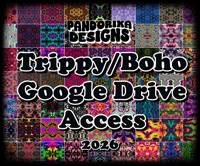 Pandorika Trippy/Boho Seamless Flie Drive