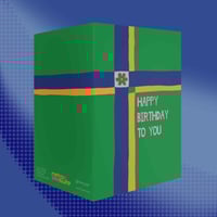 Image 3 of Green Cross Greeting Card
