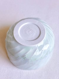 Image 5 of Cascading Fluted Porcelain Matcha Bowl 