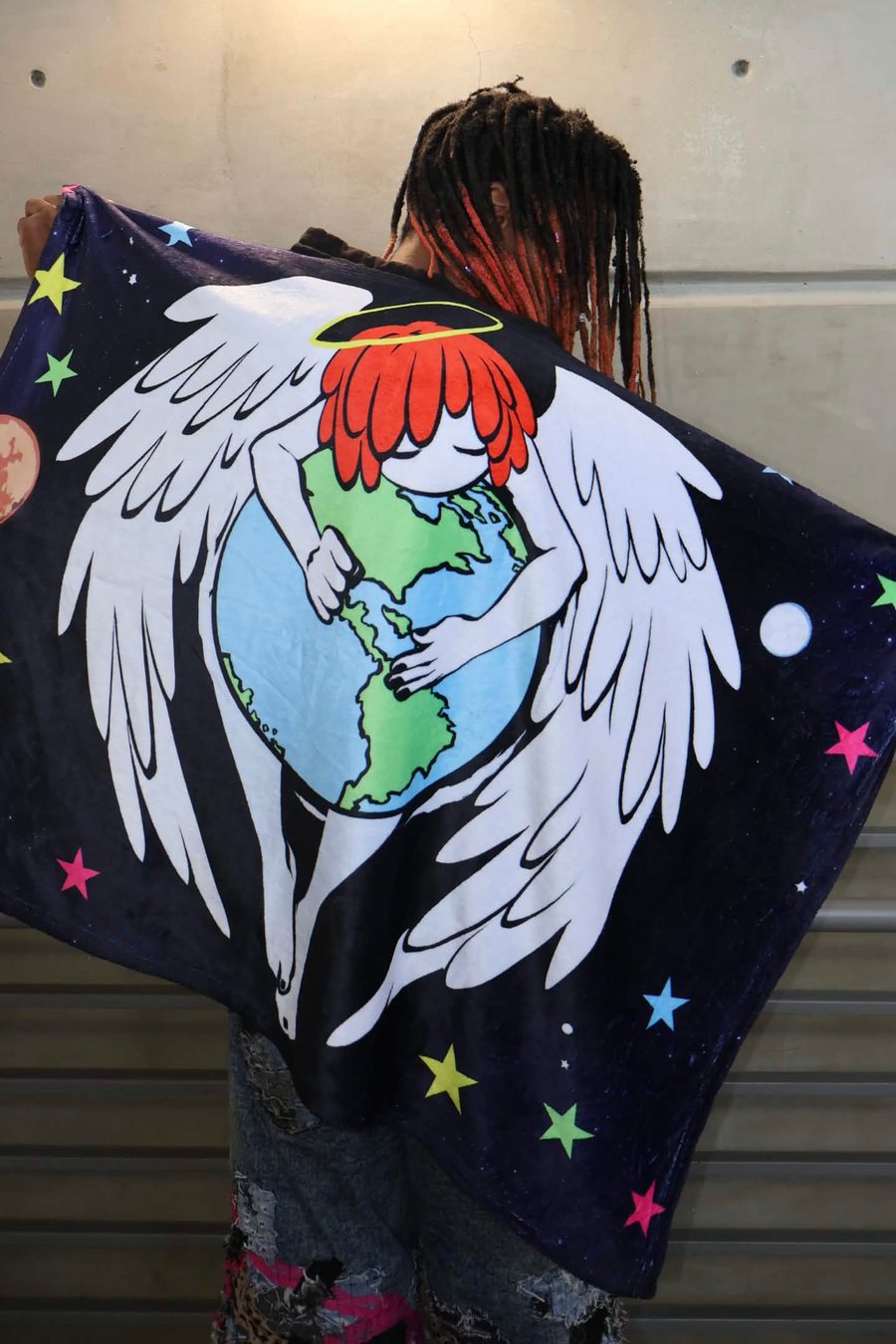 Image of HEAVEN ON EARTH GALAXY BLANKET