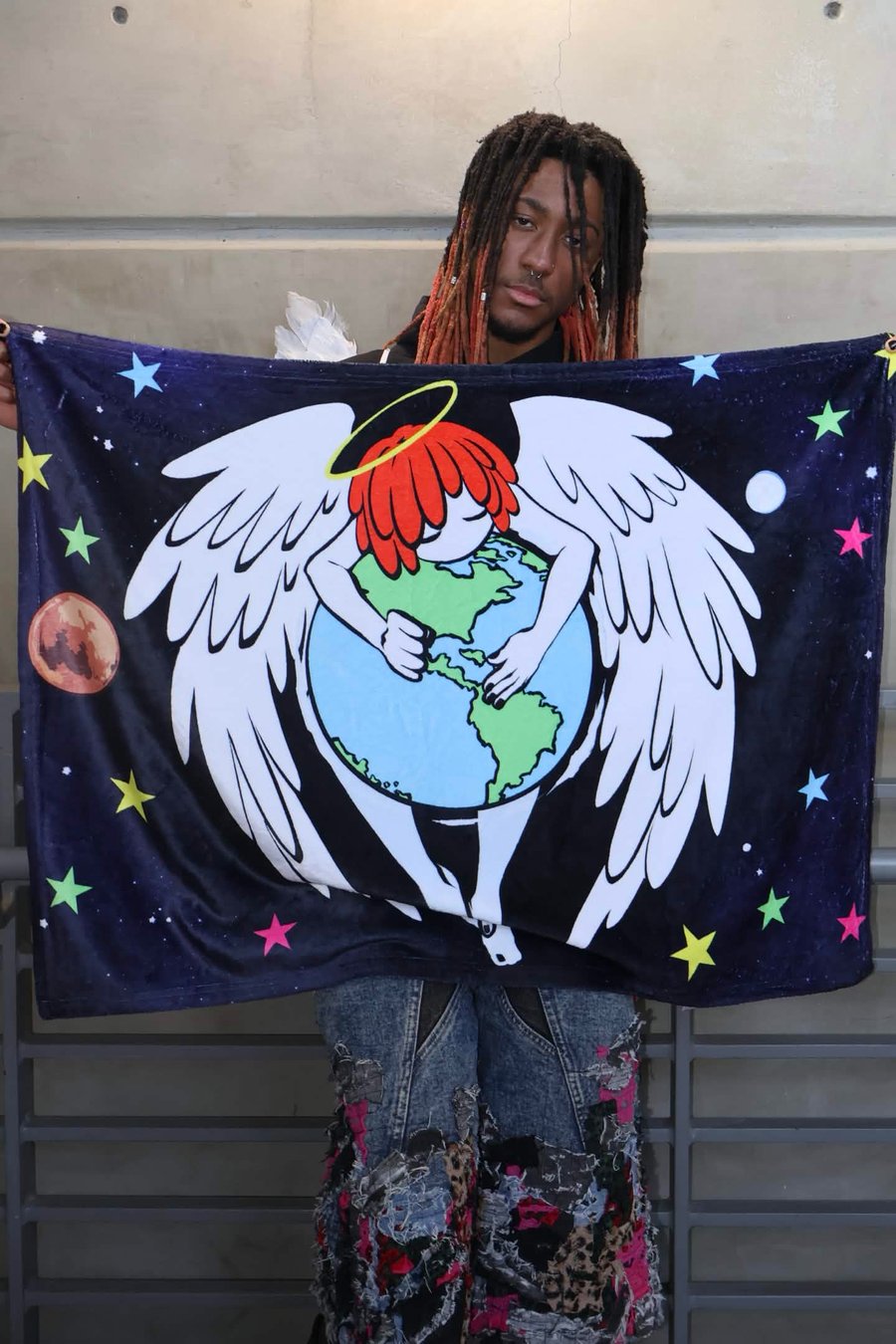 Image of HEAVEN ON EARTH GALAXY BLANKET