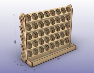 Image of Citadel Paint Rack with Brushes Tray