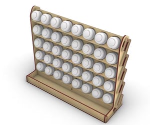 Image of Citadel Paint Rack with Brushes Tray