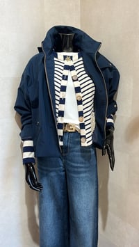 Image 1 of CHAQUETA BOMBER AZUL FRACOMINA 