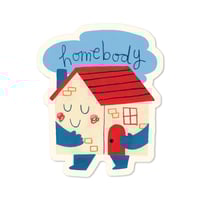 Image 2 of Homebody Sticker