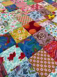 Image 1 of Patchwork Quilt, Throw, Blanket