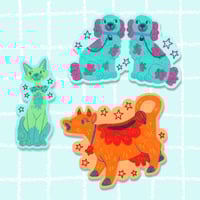 Image 3 of Kitsch Cat Trinket Sticker