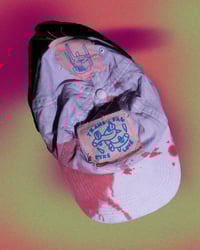 Image 1 of ૮ ˶ᵔ ᵕ ᵔ˶ ა"TRANS FAG DYKE LOVE" CAP૮ ˶ᵔ ᵕ ᵔ˶ ა