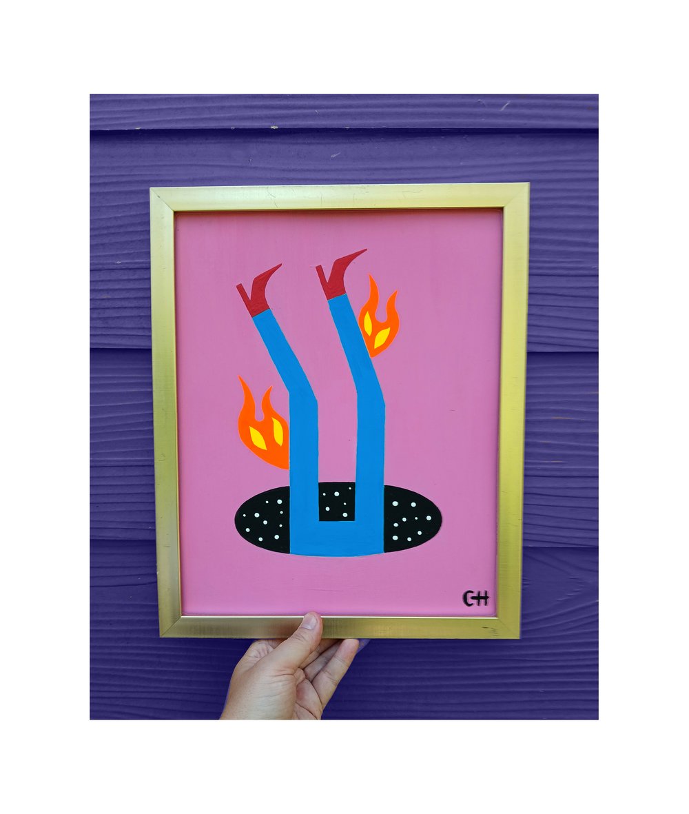 Image of MAN WHO FELL DOWN HOLES