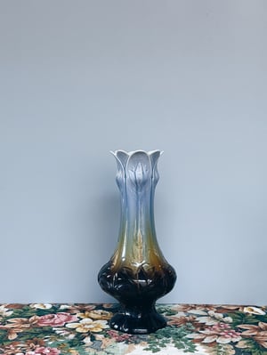 Vintage art nouveau Rörstrand Majolica vase
