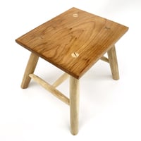 Image 5 of Chestnut and Oak Fireside stool