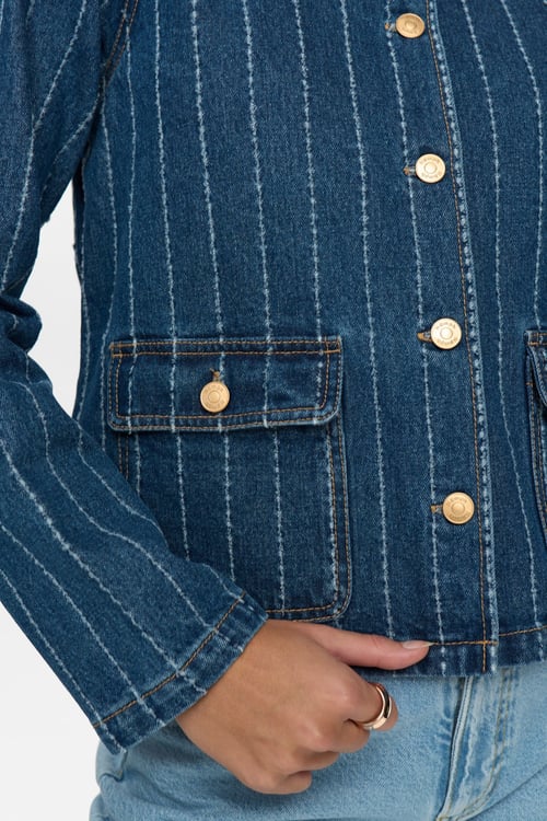 Image of 4-Cazadora rayas Nuatlanta 