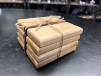 Image 2 of Handcrafted coaster full set of 4