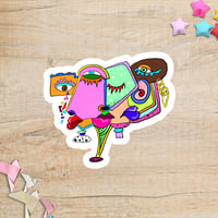 Pearl Abstract Sticker