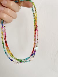 Image 2 of Collier RAINBOW 🌈 // Doré (version argentée posible) 