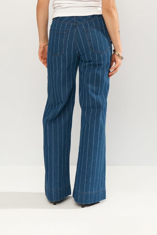 Image of 2-Jeans rayas nuatlanta