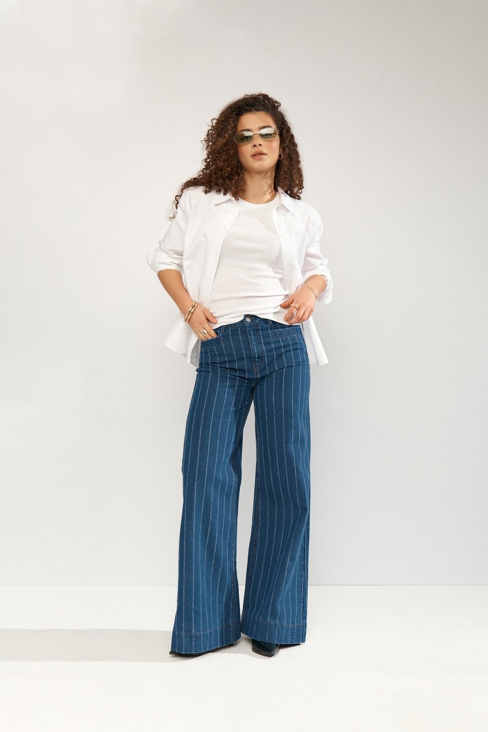 Image of 2-Jeans rayas nuatlanta