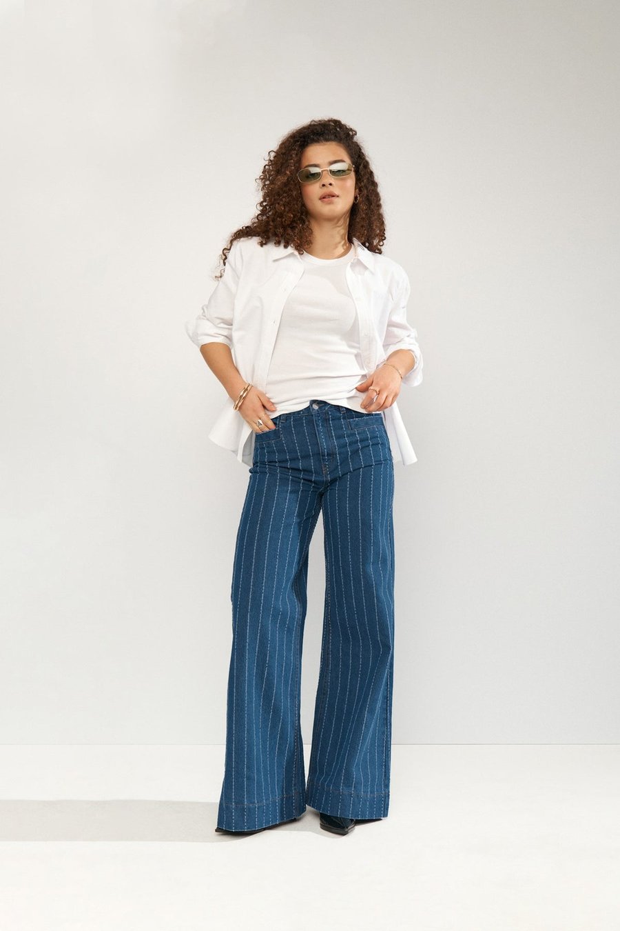 Image of 2-Jeans rayas nuatlanta