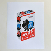 Lucky Elephant Limited Edition Risograph Print