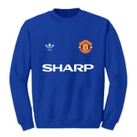 Image 1 of Manchester United Sweater Blue