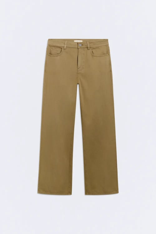 Image of 2-Pantalon Cooper Wide Khaki