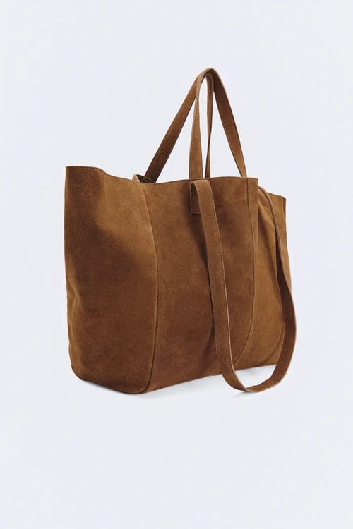 Image of 5-Bolso shopper Suede