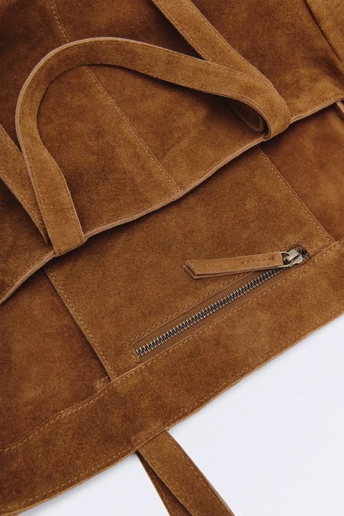 Image of 5-Bolso shopper Suede