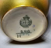 Image 10 of Royal Worcester Pair Small Bottle Vases